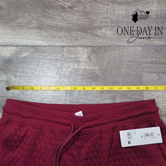 Yogalicious Quilted Jogger Sweatpants Size XL - Picture 3 of 6